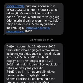 Netspeed Haksız Fiyat Artışı Denetlenmeme Rahatlığı