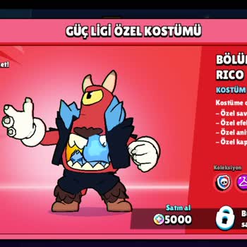 Brawl Stars Güç Ligi Kostümü Karakter Olmadığından Kostümü Vermedi