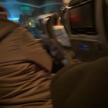 Kamil Koç Otobüs Kış Ayında Buz Kesti Donduk