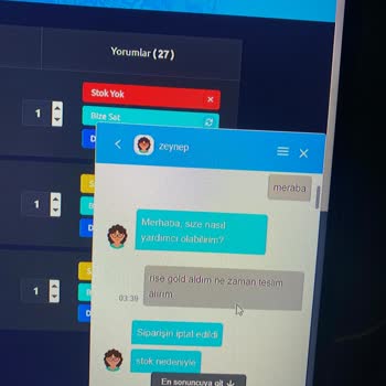 Dnzgame Mağduriyet Stok Var Yalanı