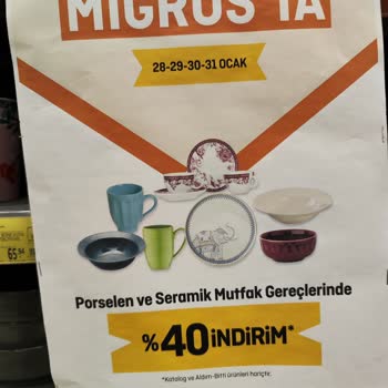 Migros'ta Hem Kampanya Var Hem Yok