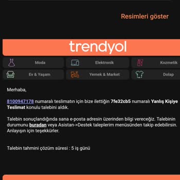 Sendeo Sandeo Kargo Firması Teslimat Sorunu