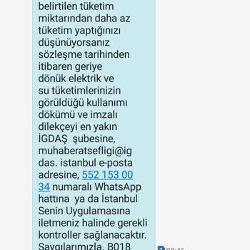 İGDAŞ In Usulsüz Faturası
