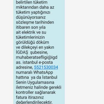 İGDAŞ In Usulsüz Faturası
