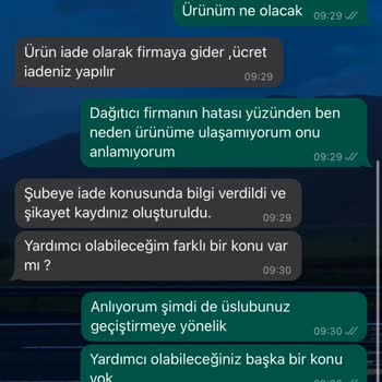Kargoist Kafasına Göre Ürünümü İade Ediyor