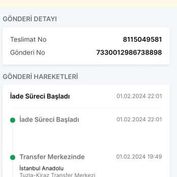 Trendyol Ekspres Ürün Hasarı İade