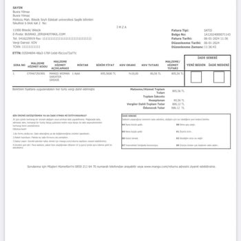 Mango'dan Aldığım Ürün Yurtiçi Kargo Tarafından Kaybedildi