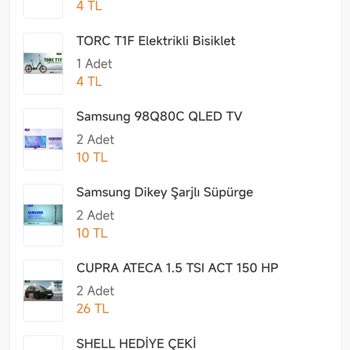 Trendyol Çekiliş Sonuçları Gözükmüyor