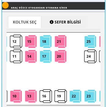 Düzce Güven Kadınlara Tekli Koltuk Vermiyor