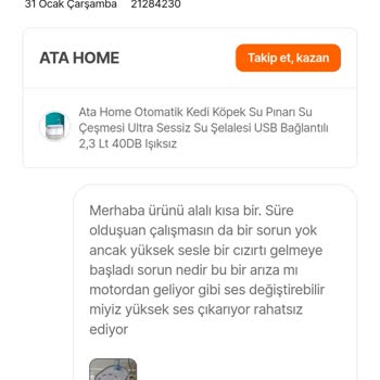 Hepsiburada Satış Sonrası Destek Sorunu