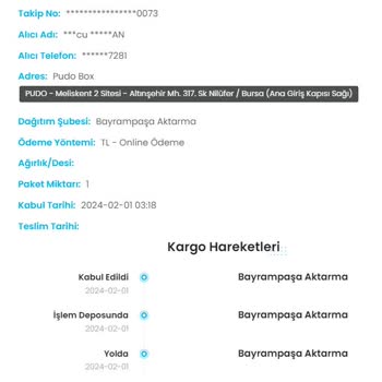 Kargoist Zara Alışverişim 3 Gündür Şubede Bekliyor. Teslim Edilmiyor!