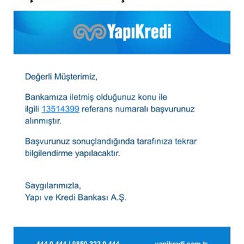 Yapı Kredi Bankası Pişmanlıktır, Mağdur Oldum.