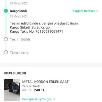 Dolap Kargom 1 Aydır İade Edilemiyor