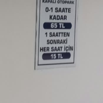 Türk Dünyası Vakfı Millet Parkı Kapalı Otopark Engellilere Saat Oyunu