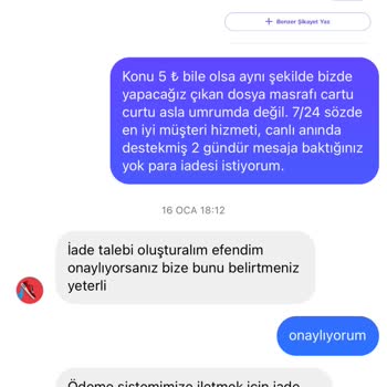 Peaky Sneaker 50 Gün Süren Para İadesi Sorunu