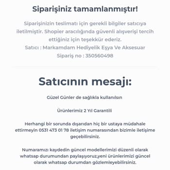 Shopier Sipariş Hayal Kırıklığı