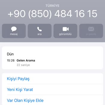 0850 484 05 24 Şikayetçiyim