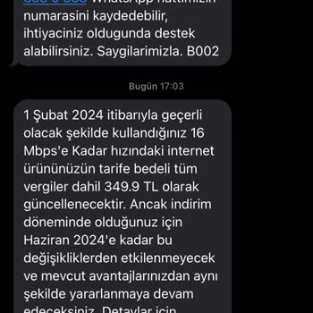 Millenicom A Üye Oldum Bir Hafta Önce Paketime Zam Yapıldı