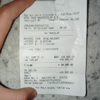 A101 Le Sorunumuz Var