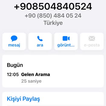 +908504840524 Numaralı Numara