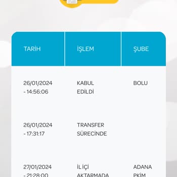 PTT Kargo Adana'ya Ulaşan Gönderim Hala Dağıtımda Değil