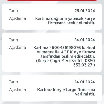Ziraat Bankası Kartım Hala Gelmedi