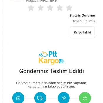 PttAVM Siparişim Teslim Edilmedi