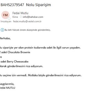 Bahs (Bahsbar) BahsBar'ın Saygısızlığı, Yanlış Siparişi, Amatörlüğü