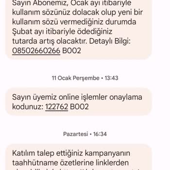 D-Smart Net İnternet+TV Taahhüt Yapmasına Karşı Tekrar Yapmaya Çalışması