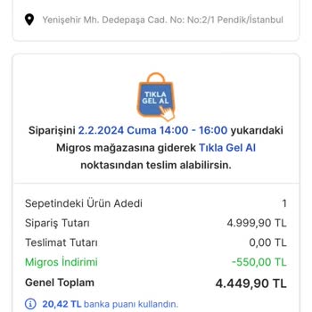 Migros Viaport Şikayeti!