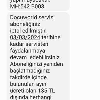 Vodafone Abonelik Ücreti İadesi