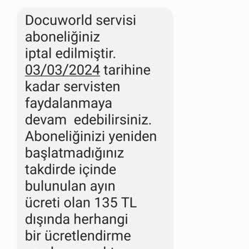 Vodafone Abonelik Ücreti İadesi