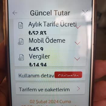 Vodafone Digital Mobile Rıza Olmadan Ücretlendirme