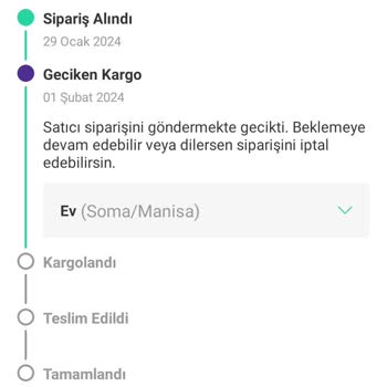 Dolap Satıcı İle Sorun