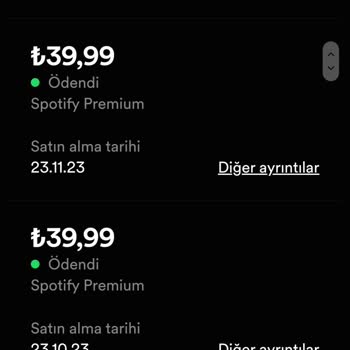 Spotify İzinsiz Ücret Kesimi