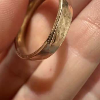 Zen Pırlanta Zen Alyans Ömürlük Sanıyorsun Ama Çatladı Kırıldı. Telafi Edilmiyor.