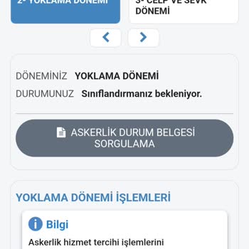 Milli Savunma Bakanlığı Askerlik Sınıflandırması Sorunu