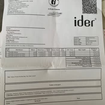 İder Mobilya Safir Masa Takımı