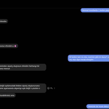 Shopier " Voi Butik " Değişim Yapmıyor!
