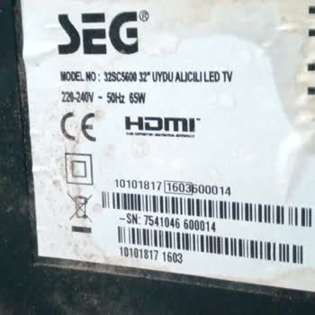 SEG Televizyonumu Tamir Etmiyorlar