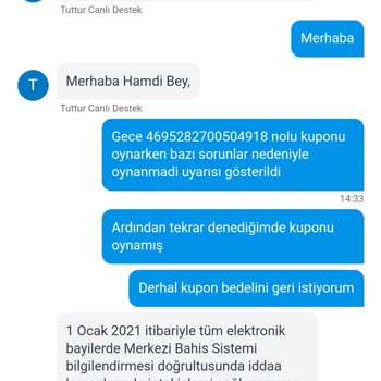 Tuttur.com Kendi Sorununu Üstlenmiyor Aksine İnsanlara Yıkıyor.