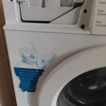 Bosch Çamaşır Makinesini Görerek Ücret Talep Etme