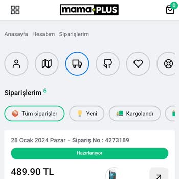 Mamaplus Ve Hazırlanamayan Sipariş