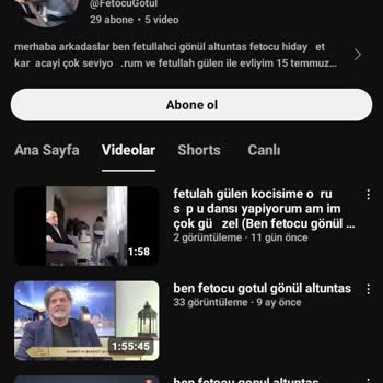 Benim Adıma Saçma Sapan Youtube.com Kanalı Açılmıştır. Gereği Yapılsın!