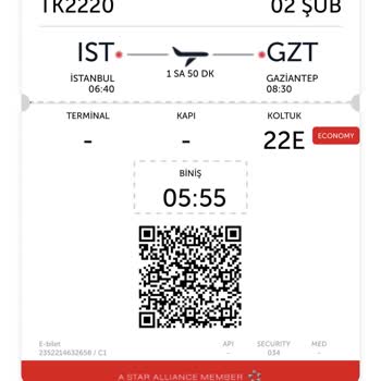 THY 4 Biletin İptal Edilmesi