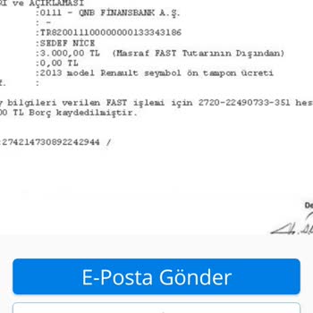 QNB Finansbank Hesap Numarası İle Hesap Sahibi Tutmadığı Halde İade Talebi