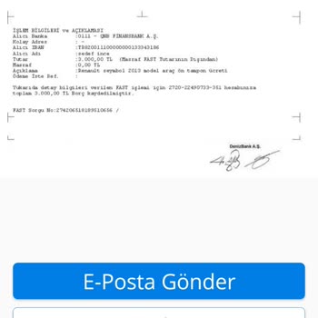 QNB Finansbank Hesap Numarası İle Hesap Sahibi Tutmadığı Halde İade Talebi