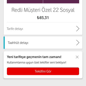 Vodafone %350 Fahiş Fiyat Artışı