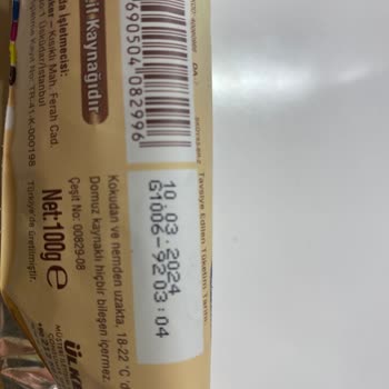 Ülker Saklıköy Bisküvi Bozuk