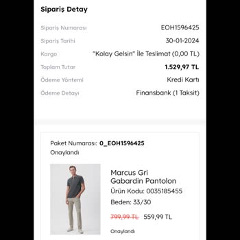 Mavi Jeans Paramı Geri Vermiyor. Israrla Ücret İademi Yapmıyor.